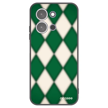 Picasee silikonowe czarne etui na Xiaomi Redmi 15C 5G - Emerald Diamond