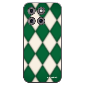 Picasee silikonowe czarne etui na Motorola Moto G77 - Emerald Diamond