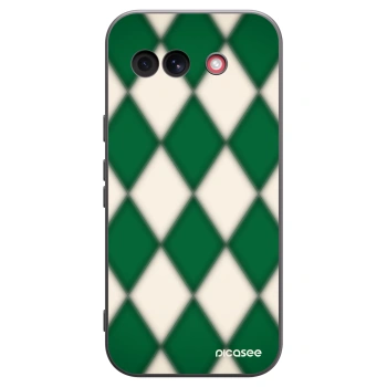 Picasee silikonowe czarne etui na Google Pixel 10a - Emerald Diamond