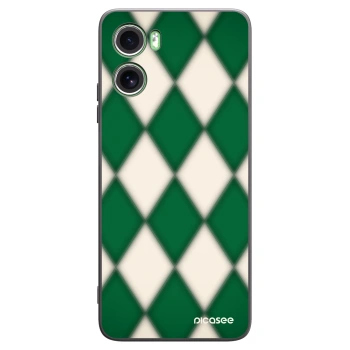 Picasee silikonowe czarne etui na Motorola Moto G06 - Emerald Diamond