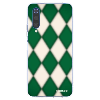 Picasee silikonowe przeźroczyste etui na Xiaomi Mi 9 SE - Emerald Diamond