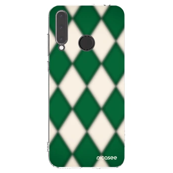 Picasee silikonowe przeźroczyste etui na Honor 20 Lite - Emerald Diamond