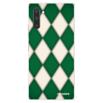 Picasee silikonowe przeźroczyste etui na Samsung Galaxy Note 10 N970F - Emerald Diamond