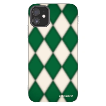 Picasee silikonowe przeźroczyste etui na Apple iPhone 11 - Emerald Diamond