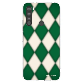 Picasee silikonowe przeźroczyste etui na Xiaomi Redmi Note 8 - Emerald Diamond