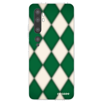 Picasee silikonowe przeźroczyste etui na Xiaomi Mi Note 10 (Pro) - Emerald Diamond