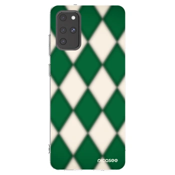 Picasee silikonowe przeźroczyste etui na Samsung Galaxy S20+ G985F - Emerald Diamond