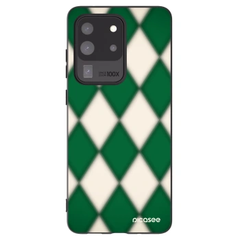 Picasee silikonowe czarne etui na Samsung Galaxy S20 Ultra 5G G988F - Emerald Diamond