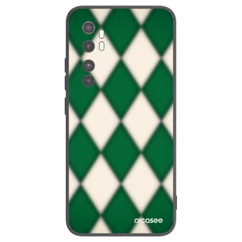 Picasee silikonowe czarne etui na Xiaomi Mi Note 10 Lite - Emerald Diamond