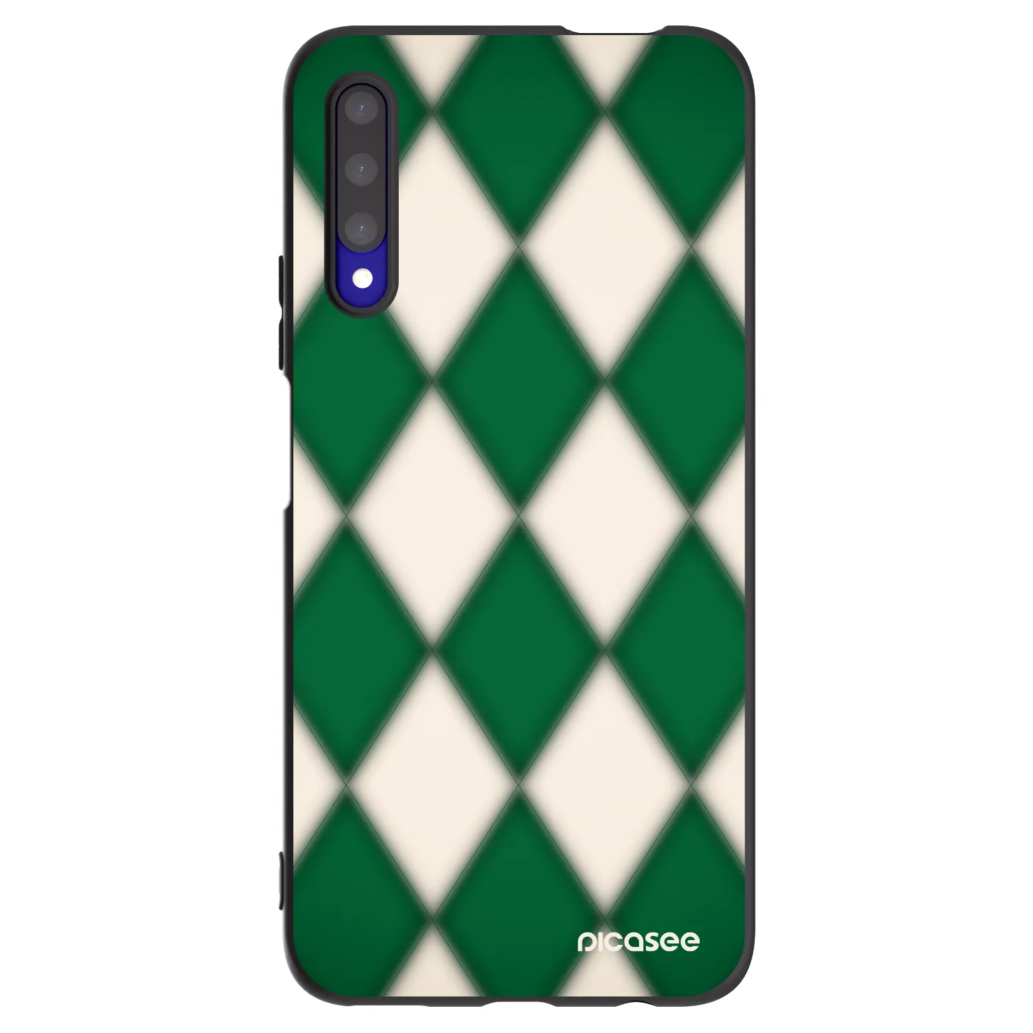 Picasee silikonowe czarne etui na Honor 9X Pro - Emerald Diamond