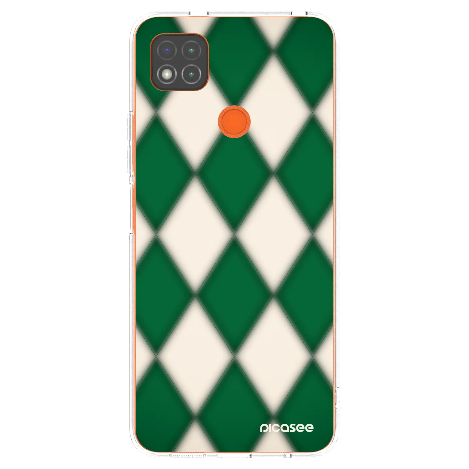 Picasee silikonowe przeźroczyste etui na Xiaomi Redmi 9C - Emerald Diamond