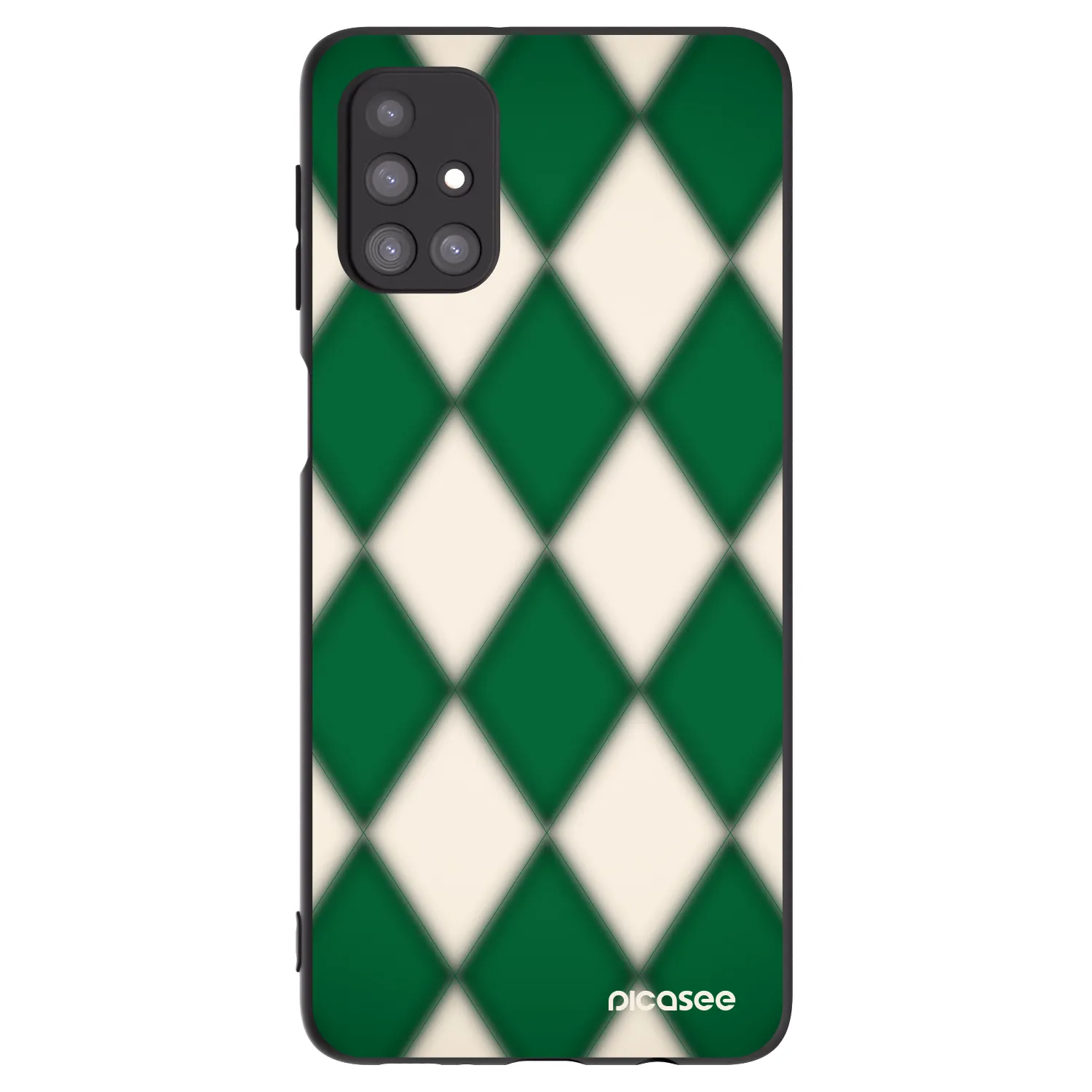 Picasee silikonowe czarne etui na Samsung Galaxy M31s - Emerald Diamond