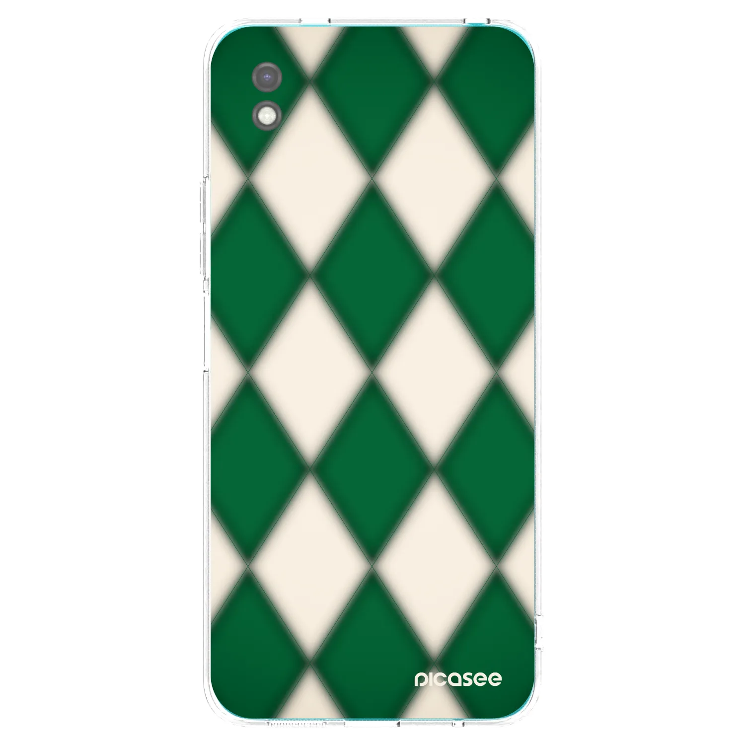 Picasee silikonowe czarne etui na Xiaomi Redmi 9A - Emerald Diamond