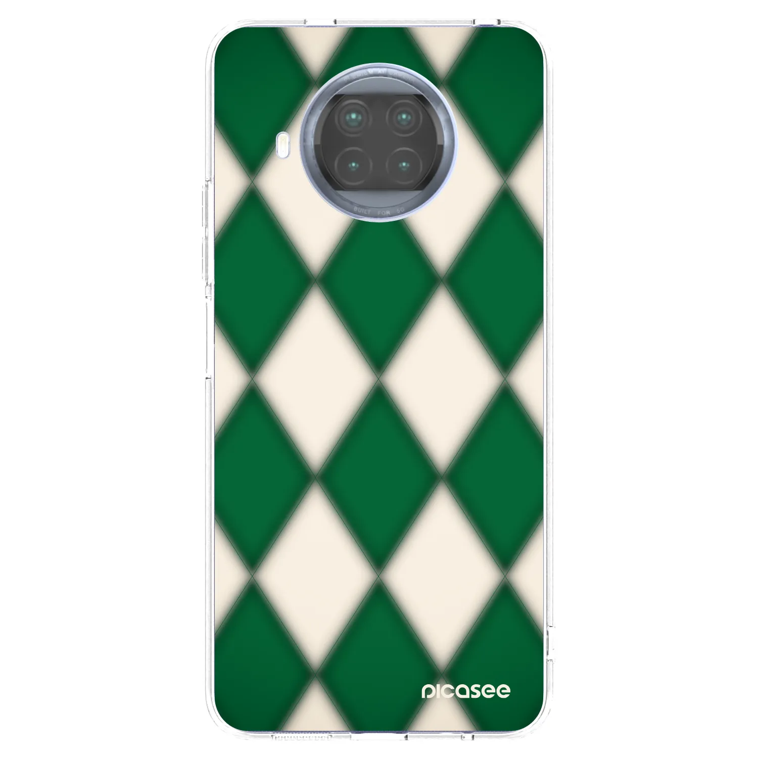 Picasee silikonowe przeźroczyste etui na Xiaomi Mi 10T Lite - Emerald Diamond