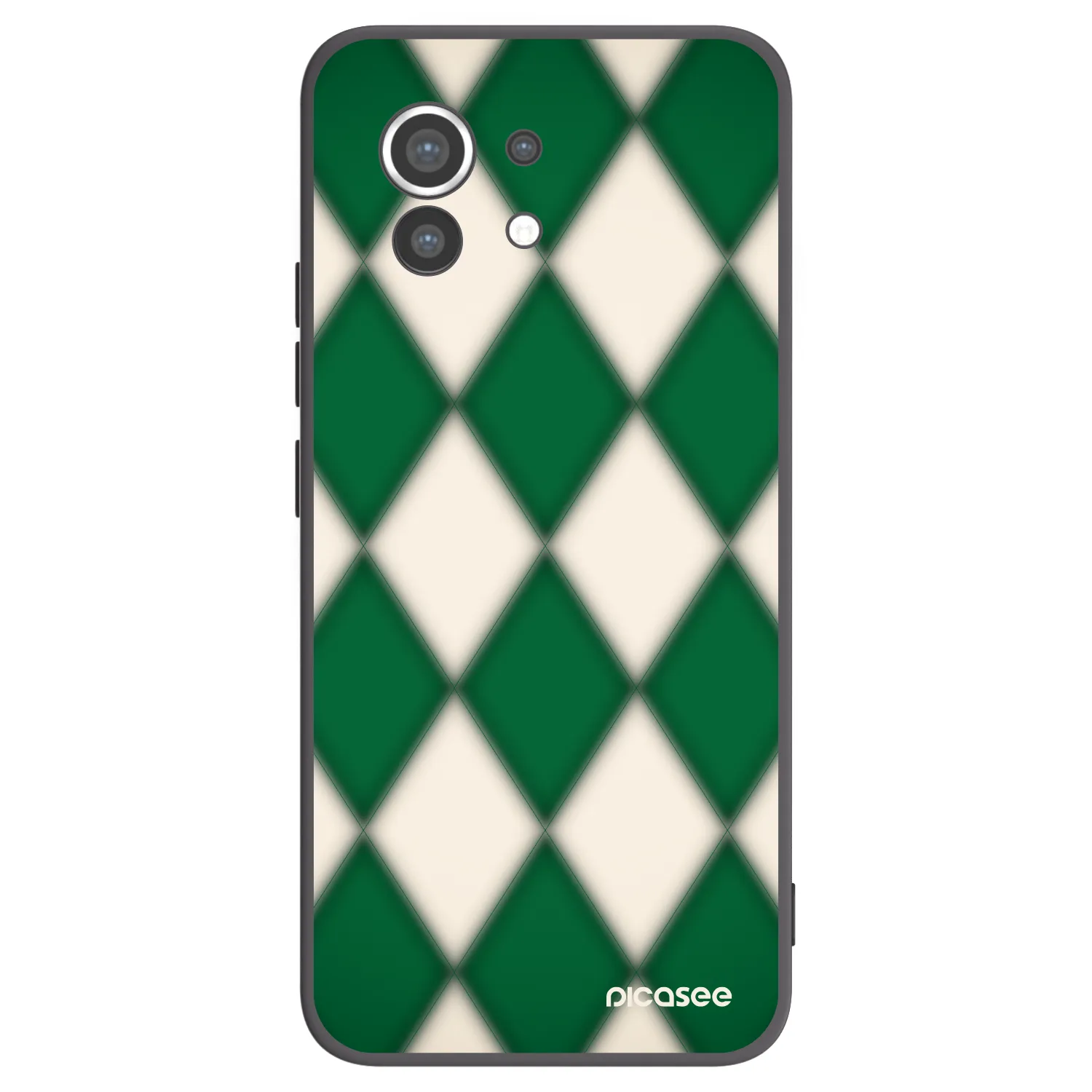 Picasee silikonowe czarne etui na Xiaomi Mi 11 - Emerald Diamond
