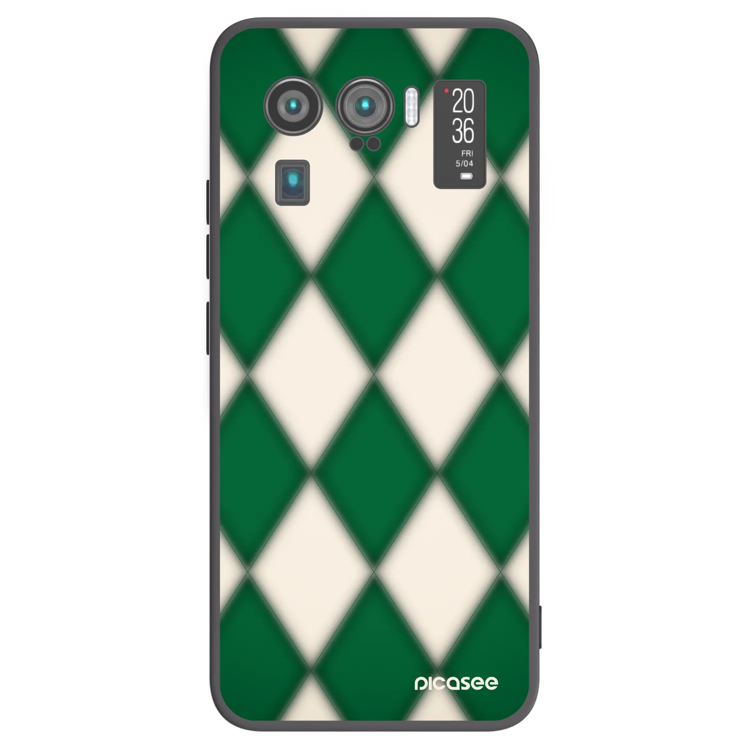 Picasee silikonowe czarne etui na Xiaomi Mi 11 Ultra - Emerald Diamond