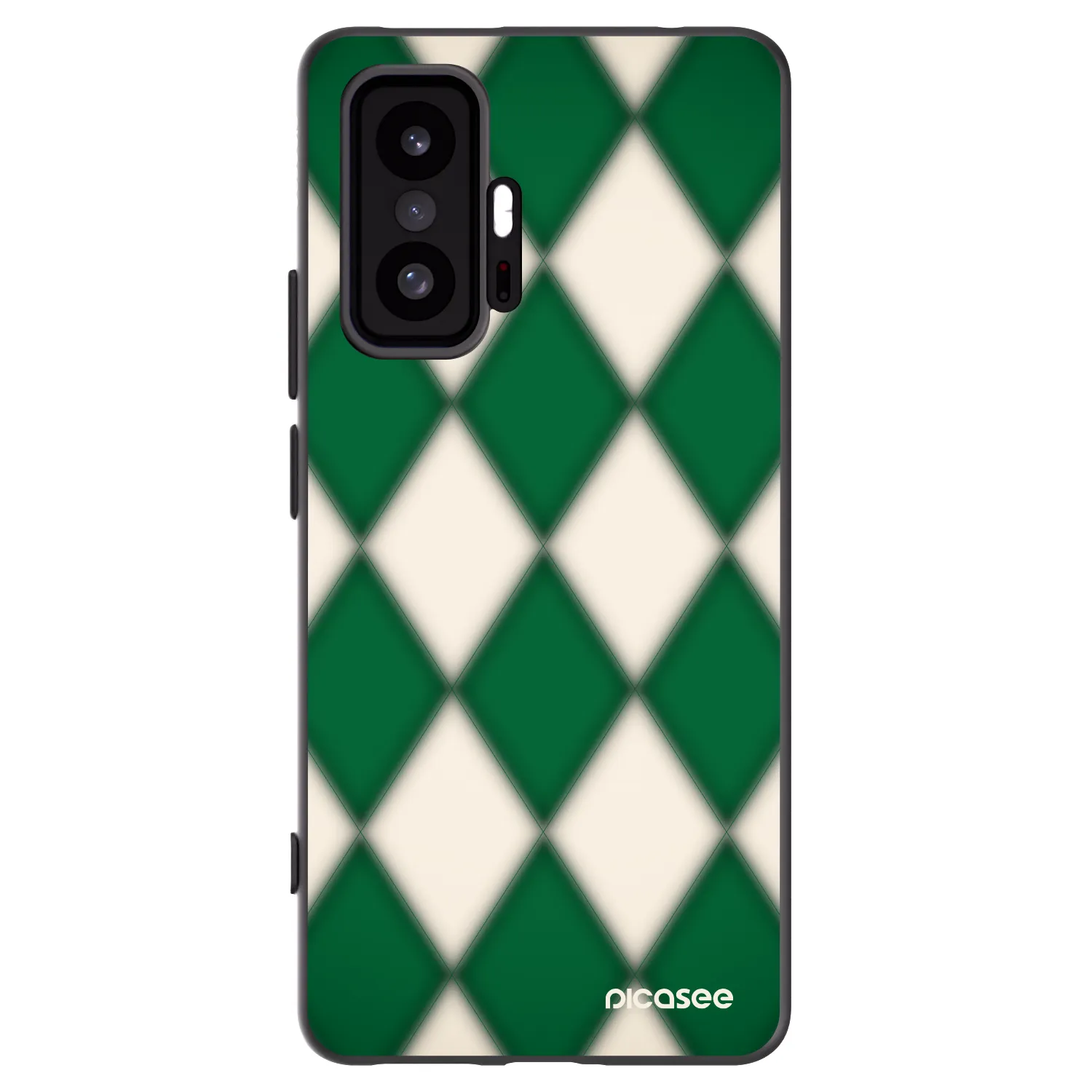 Picasee silikonowe czarne etui na Xiaomi 11T - Emerald Diamond