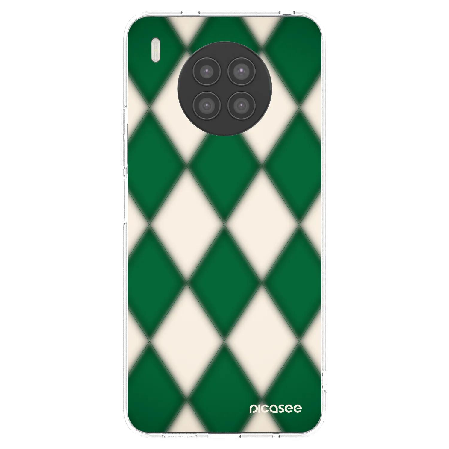 Picasee silikonowe przeźroczyste etui na Huawei Nova 8i - Emerald Diamond