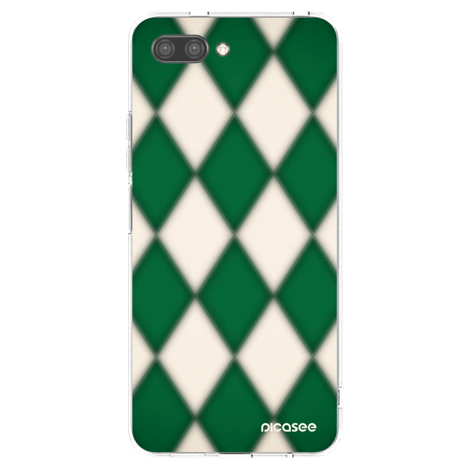 Picasee silikonowe przeźroczyste etui na Honor 10 - Emerald Diamond