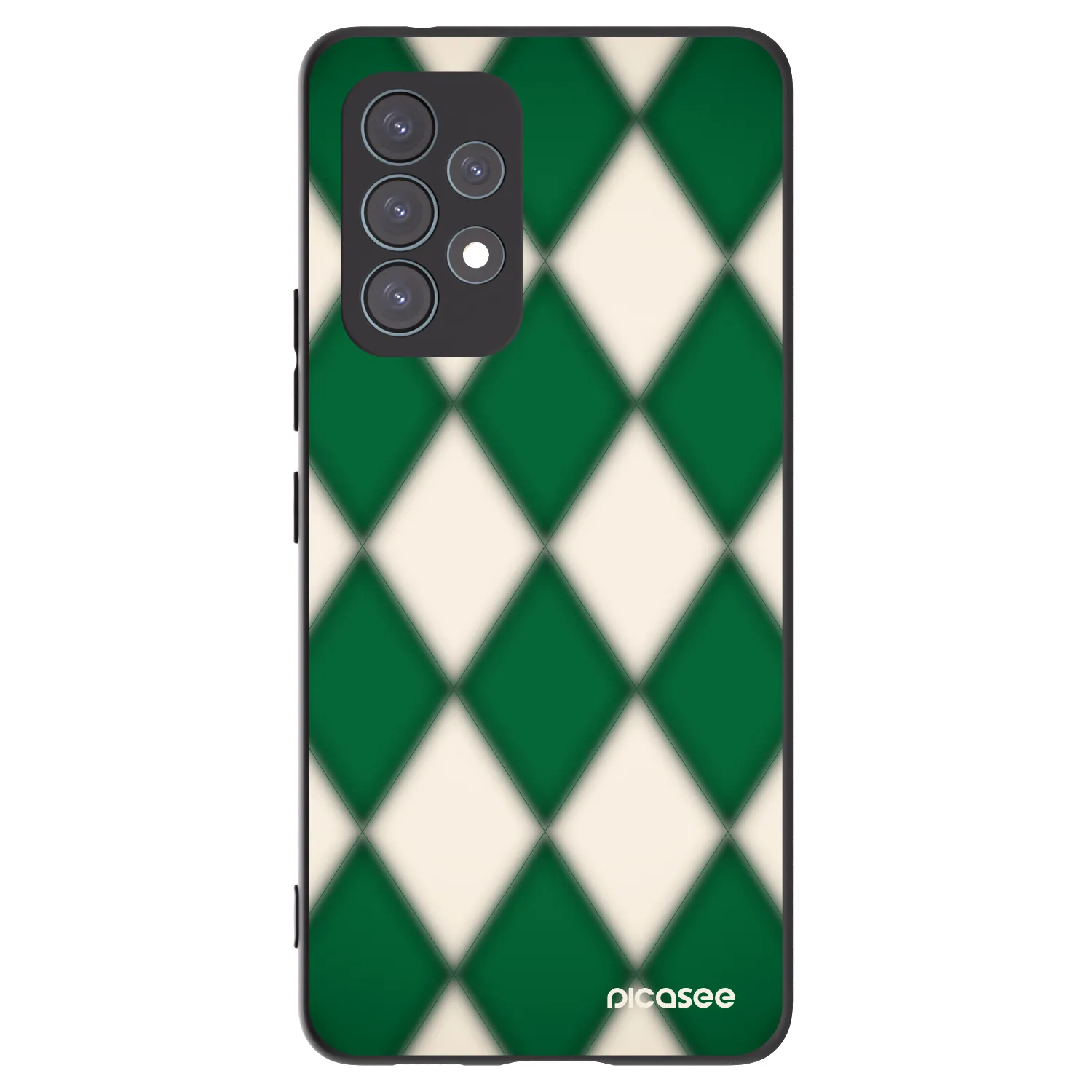 Picasee silikonowe czarne etui na Samsung Galaxy A53 5G A536 - Emerald Diamond