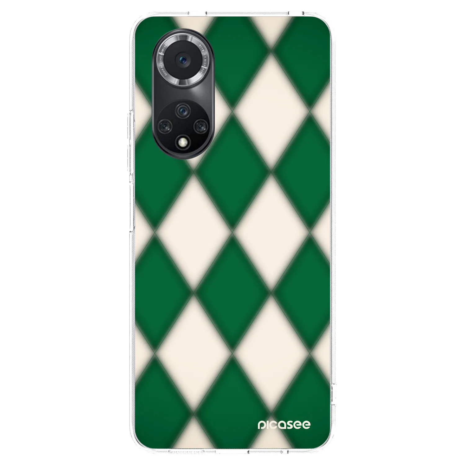 Picasee silikonowe przeźroczyste etui na Huawei Nova 9 SE - Emerald Diamond