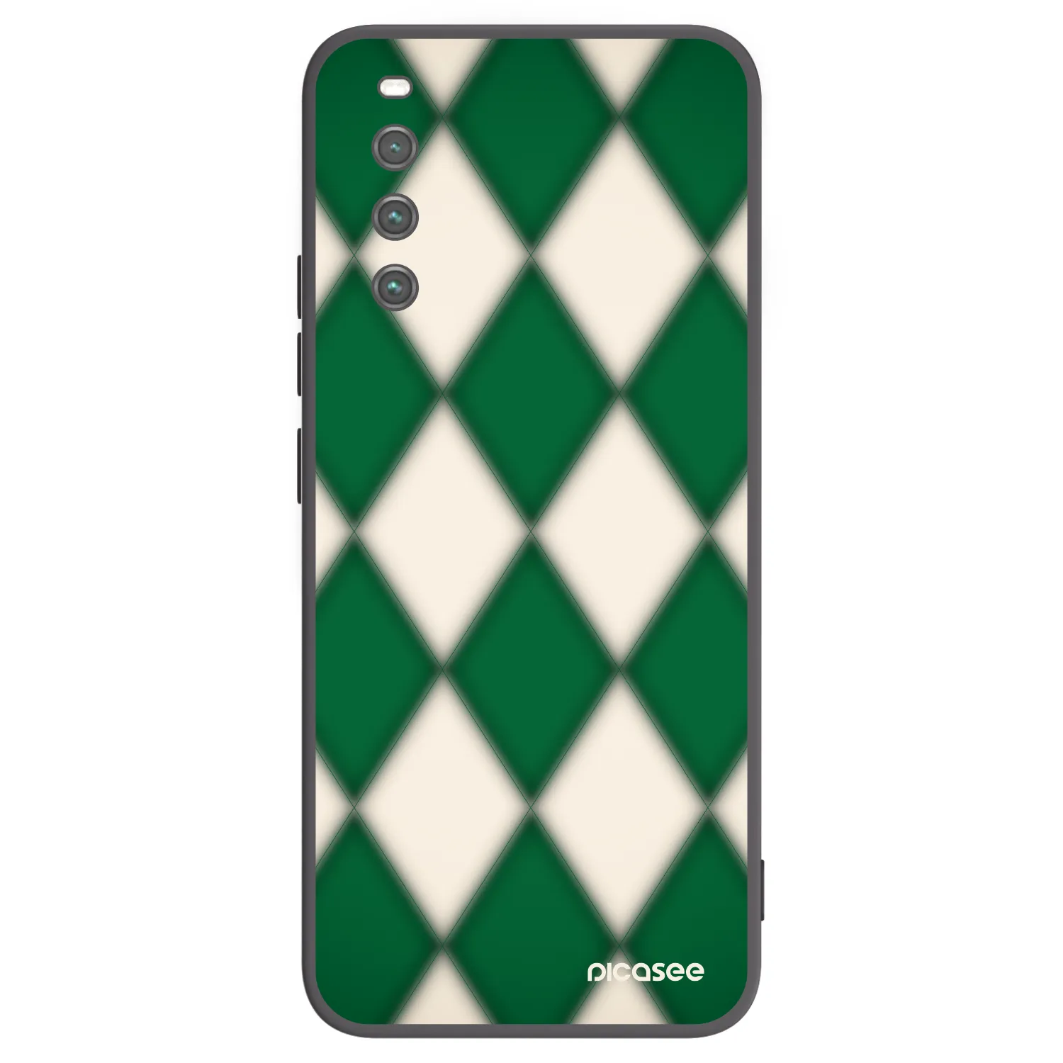 Picasee silikonowe czarne etui na Sony Xperia 10 IV 5G - Emerald Diamond