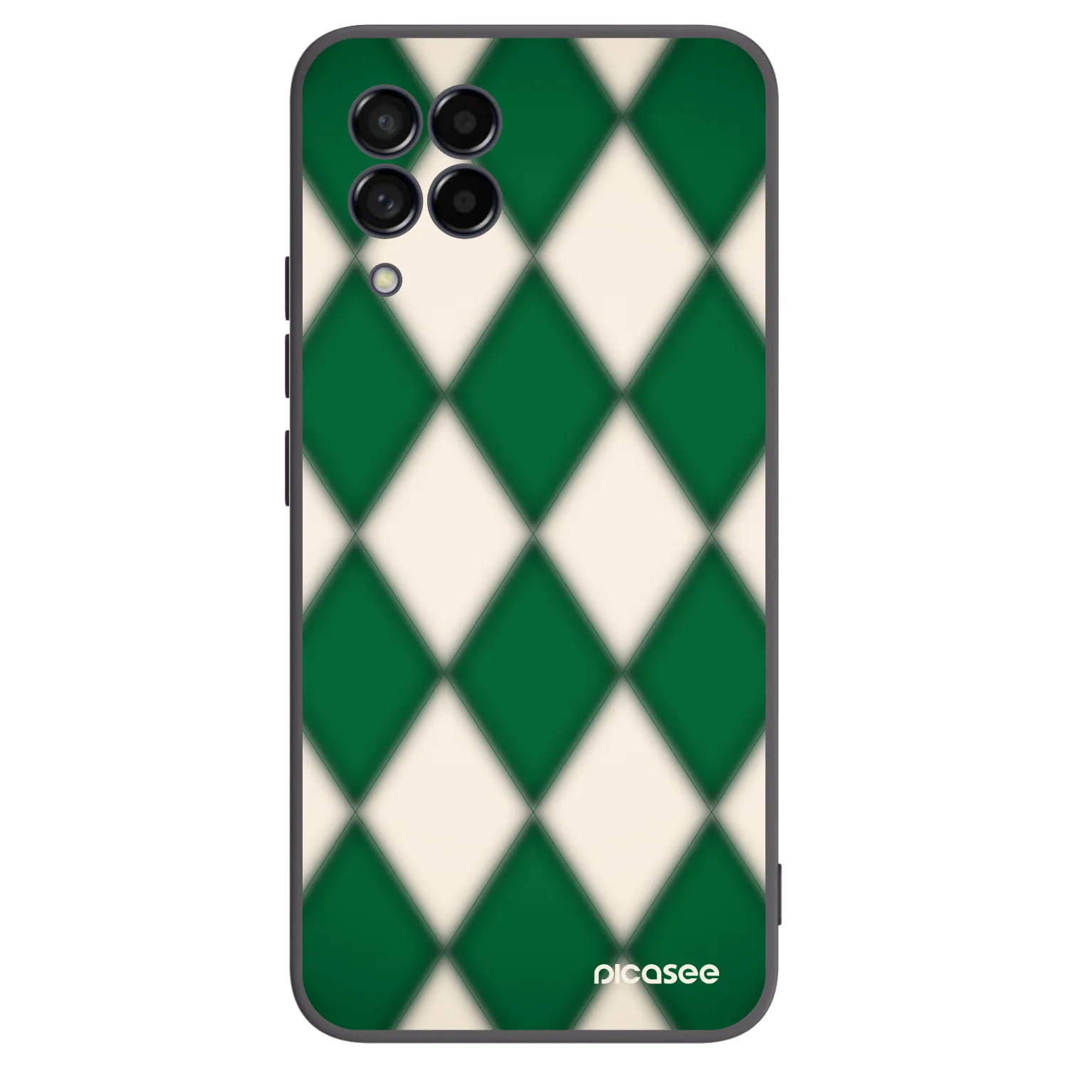 Picasee silikonowe czarne etui na Samsung Galaxy M53 5G - Emerald Diamond