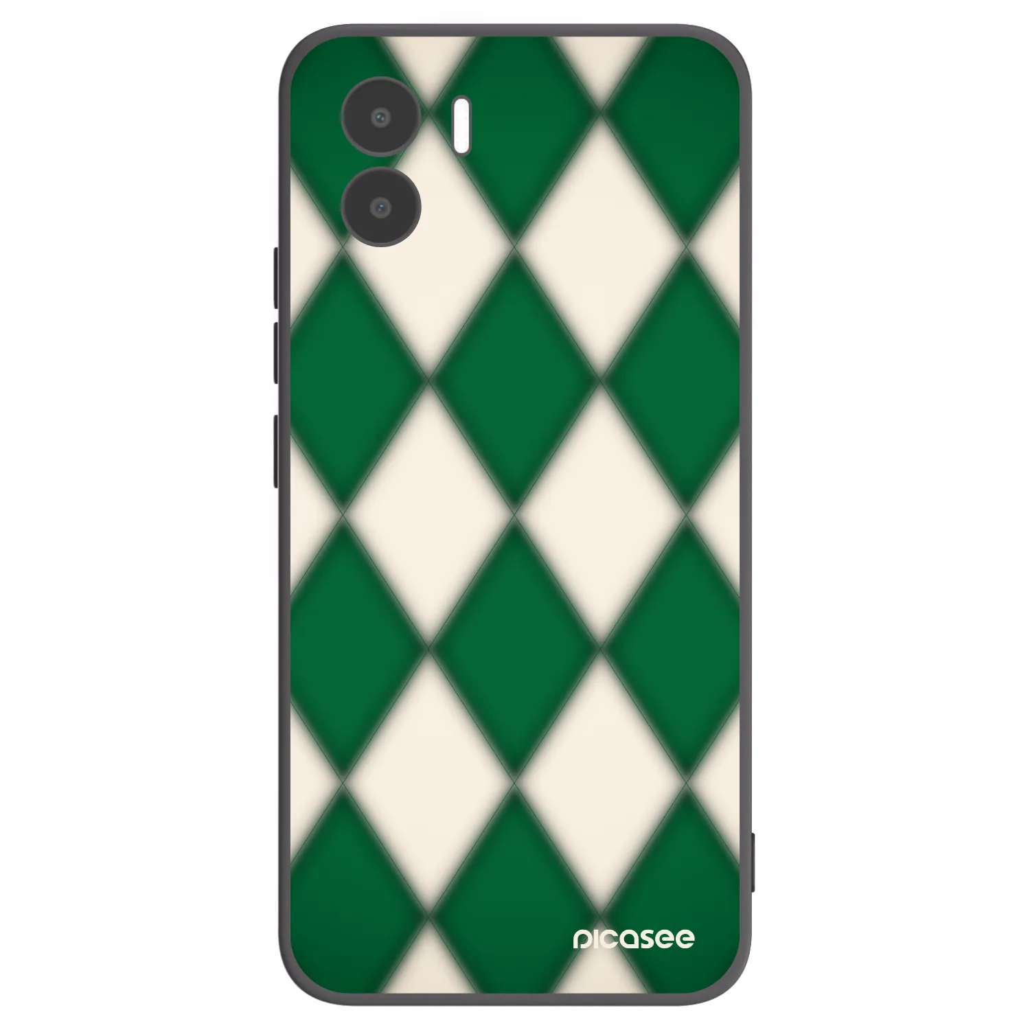 Picasee silikonowe czarne etui na Xiaomi Redmi A1 - Emerald Diamond