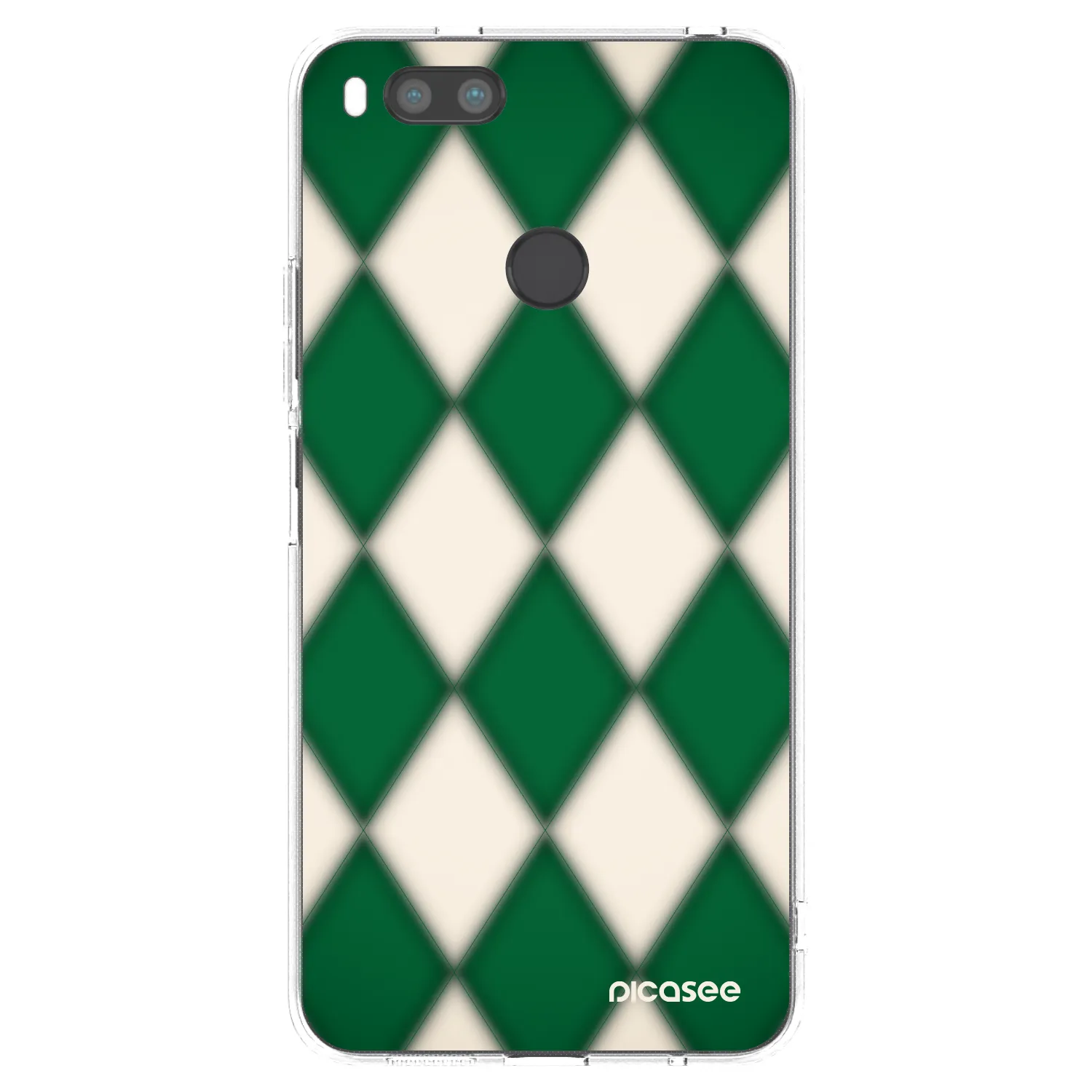 Picasee silikonowe przeźroczyste etui na Xiaomi Redmi A1 - Emerald Diamond