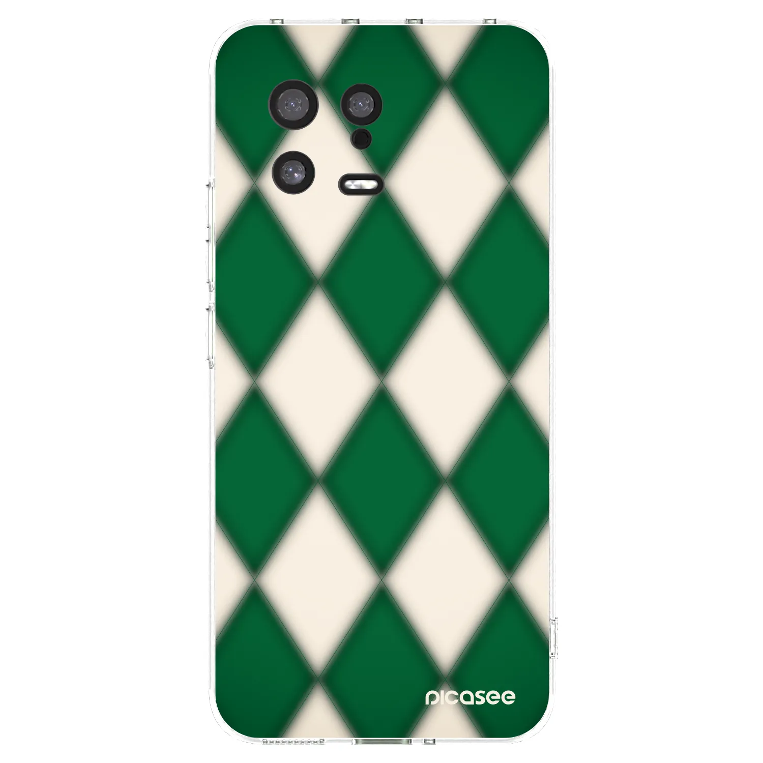 Picasee silikonowe przeźroczyste etui na Xiaomi 13 - Emerald Diamond