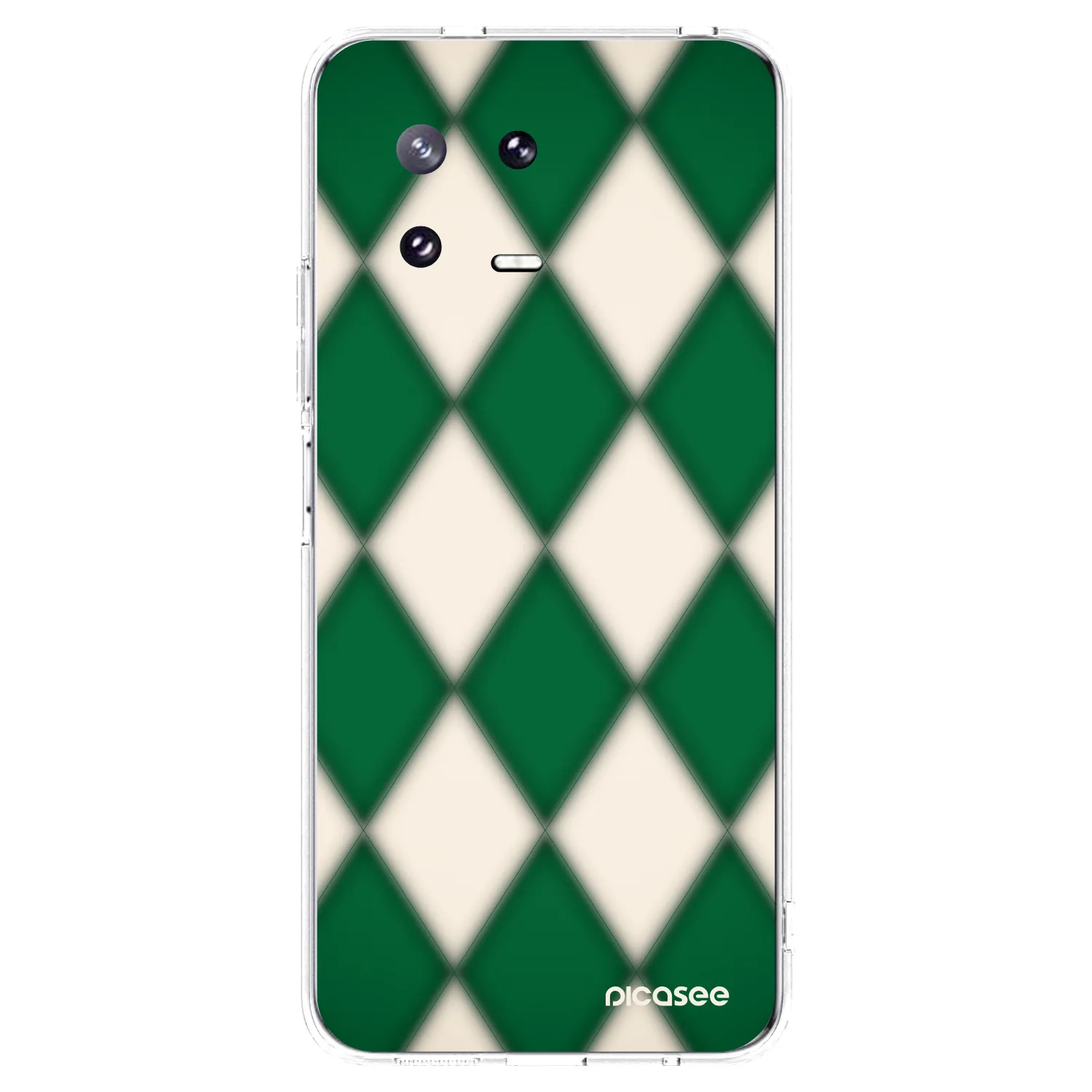 Picasee silikonowe przeźroczyste etui na Xiaomi 13 Pro - Emerald Diamond