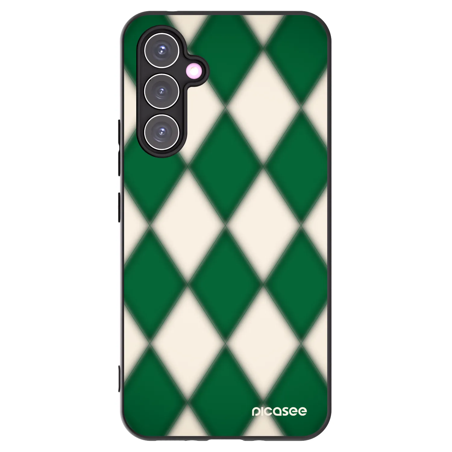 Picasee silikonowe czarne etui na Samsung Galaxy A54 5G A546B - Emerald Diamond