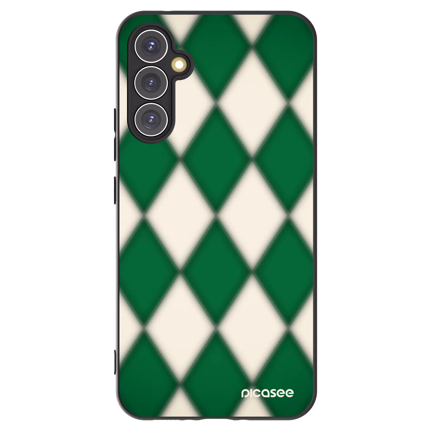 Picasee silikonowe czarne etui na Samsung Galaxy A34 5G A346B - Emerald Diamond