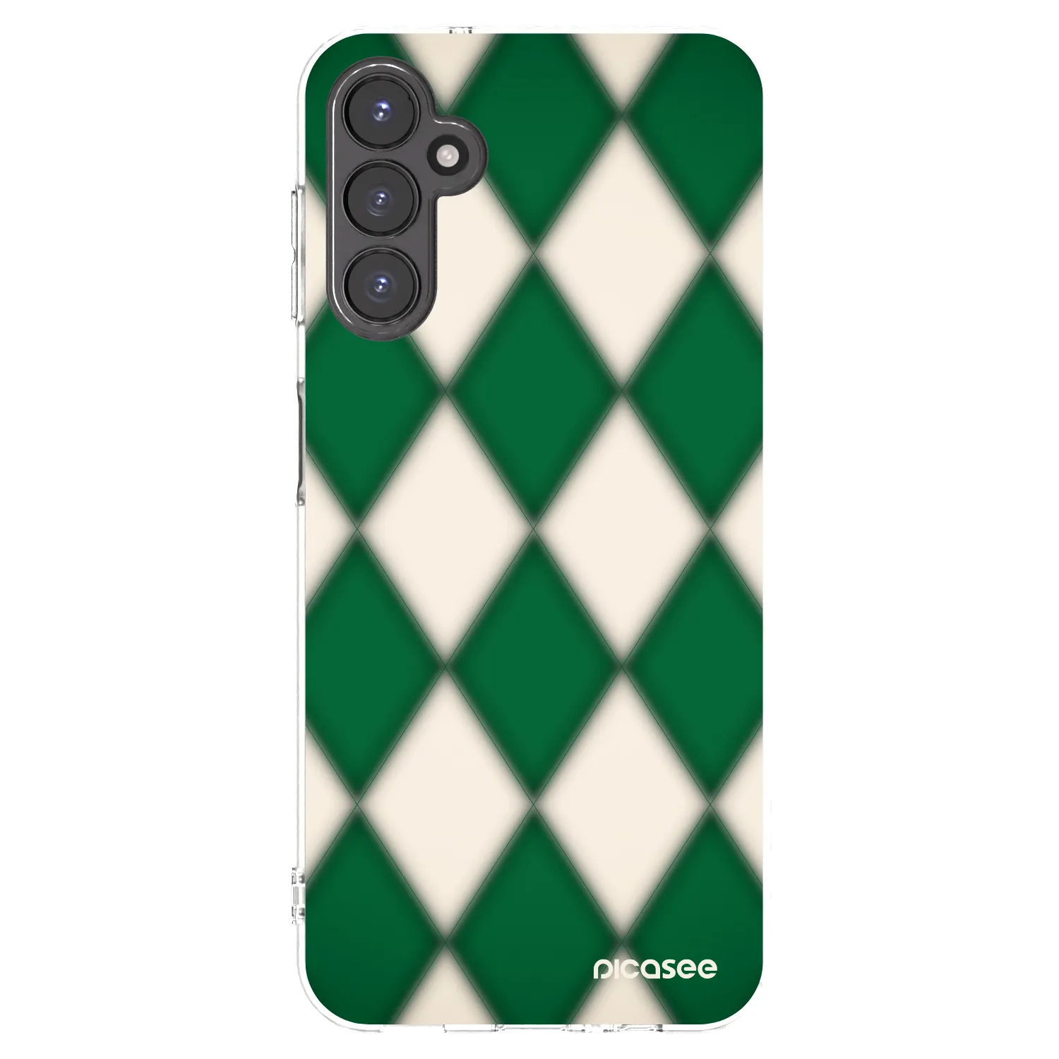 Picasee silikonowe przeźroczyste etui na Samsung Galaxy A14 4G A145R - Emerald Diamond