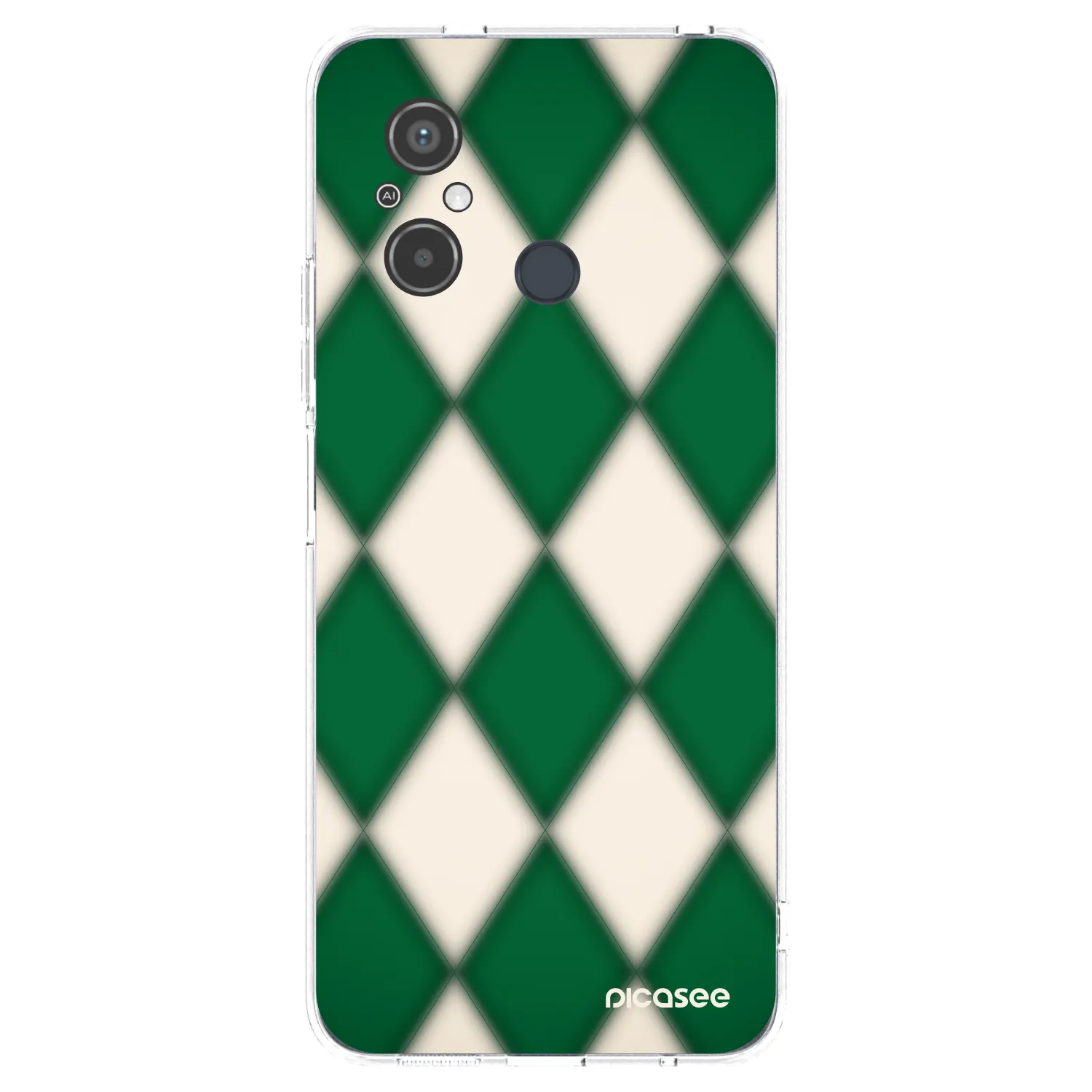 Picasee silikonowe przeźroczyste etui na Xiaomi Redmi 12C - Emerald Diamond