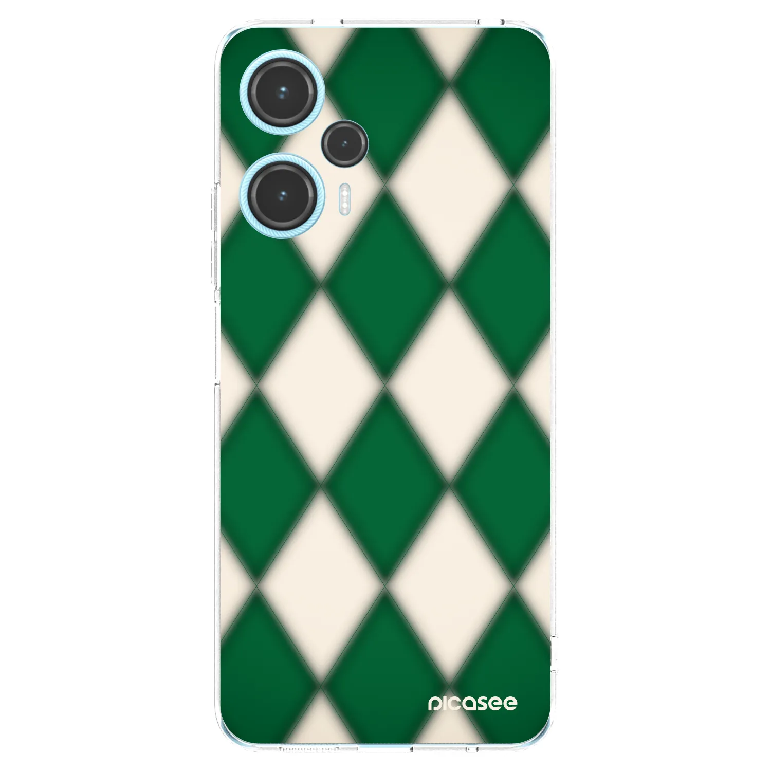 Picasee silikonowe przeźroczyste etui na Xiaomi Poco F5 - Emerald Diamond