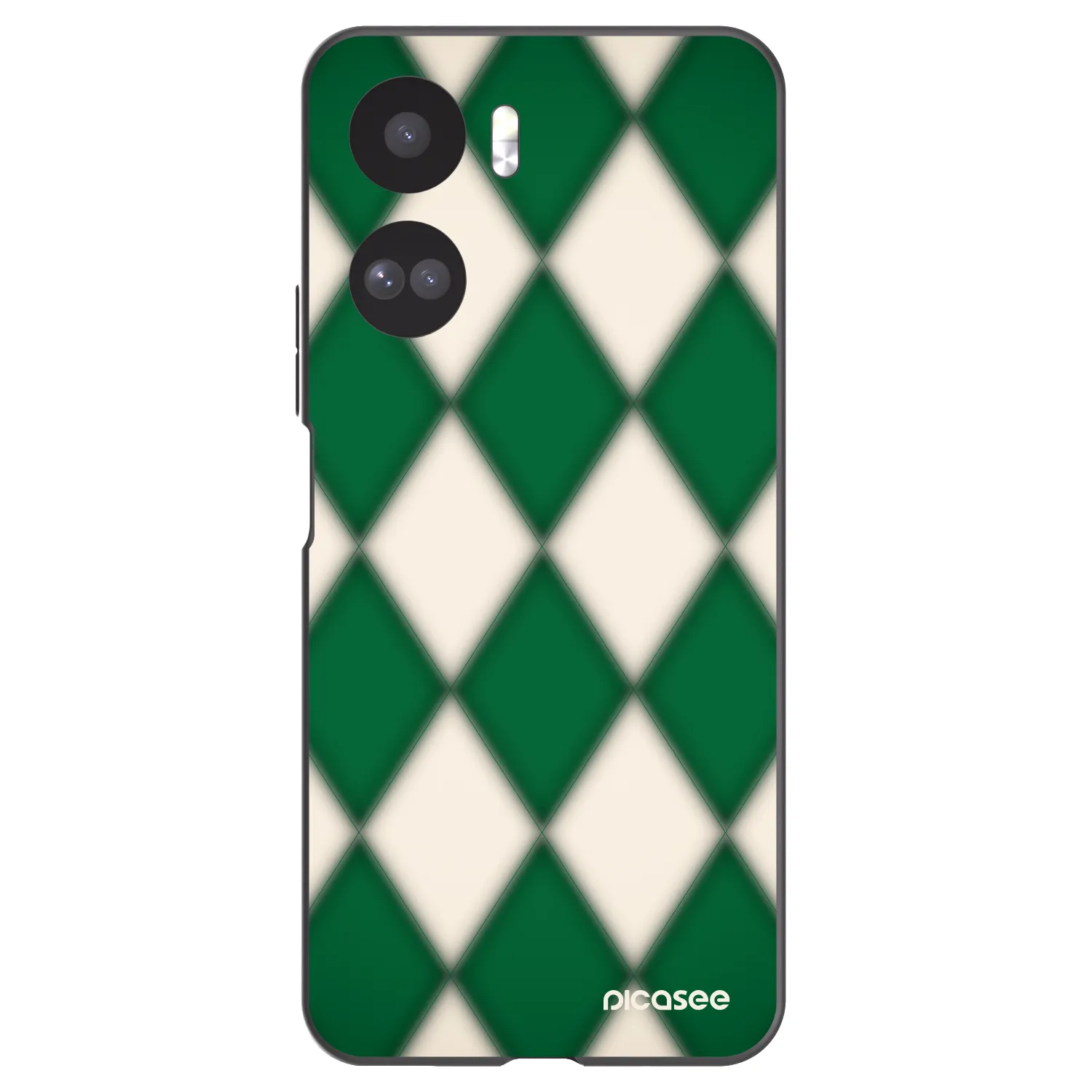Picasee silikonowe czarne etui na Honor 90 Lite 5G - Emerald Diamond