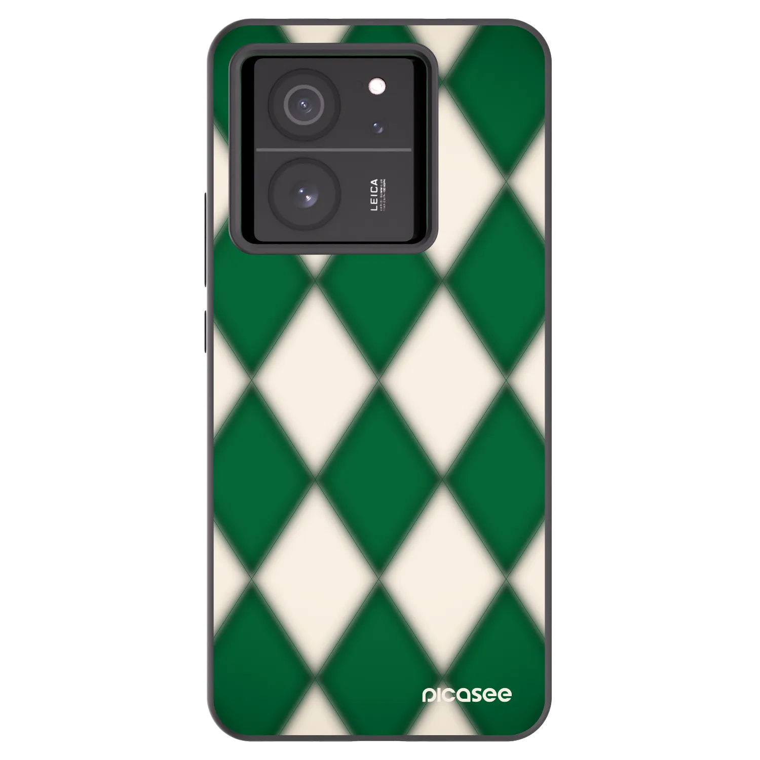 Picasee silikonowe czarne etui na Xiaomi 13T - Emerald Diamond