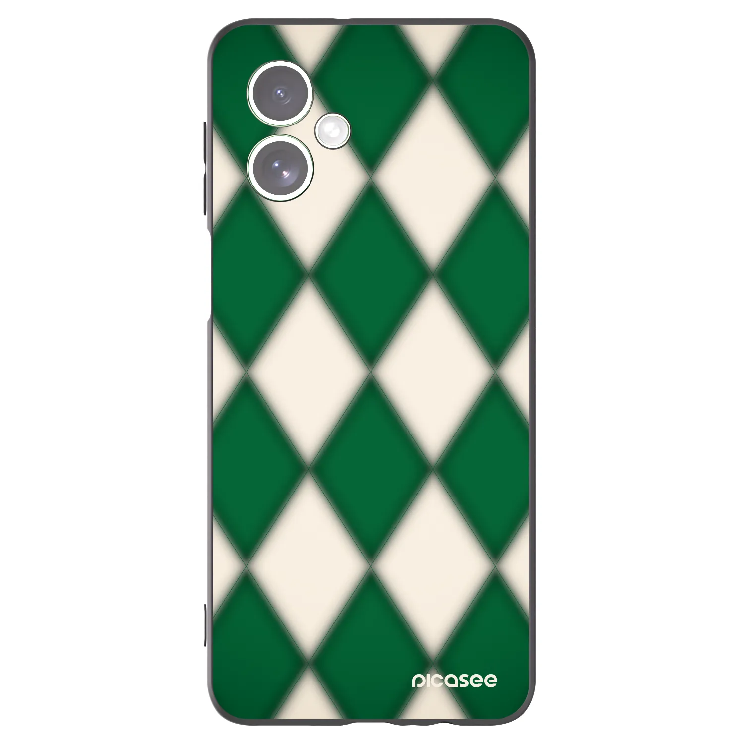 Picasee silikonowe czarne etui na Motorola Moto G54 5G - Emerald Diamond