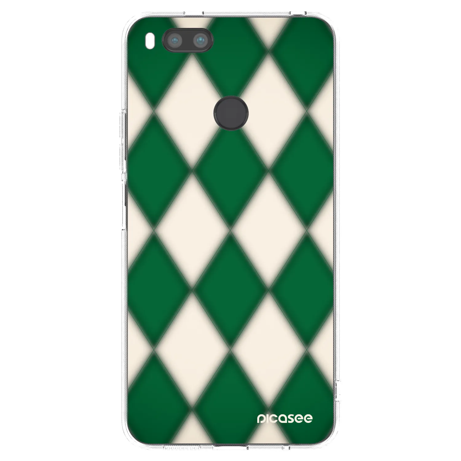Picasee silikonowe przeźroczyste etui na Xiaomi Mi A1 Global - Emerald Diamond