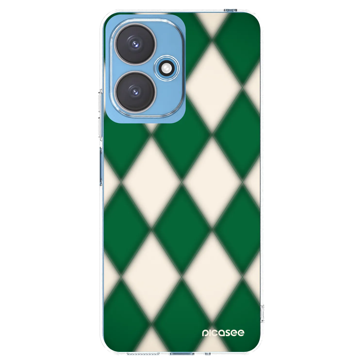 Picasee silikonowe przeźroczyste etui na Xiaomi Redmi 13C 5G - Emerald Diamond