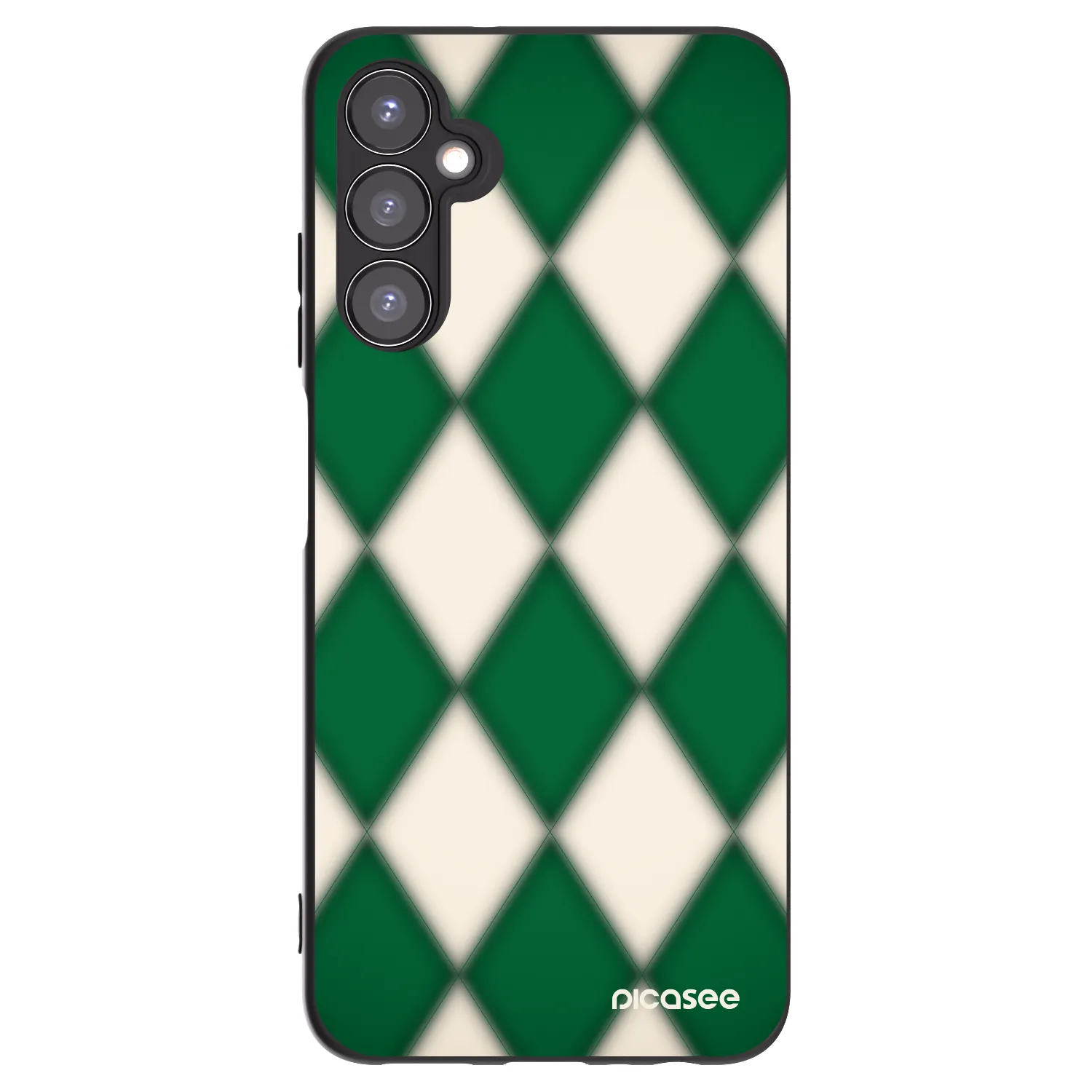 Picasee silikonowe czarne etui na Samsung Galaxy A05s A057G - Emerald Diamond