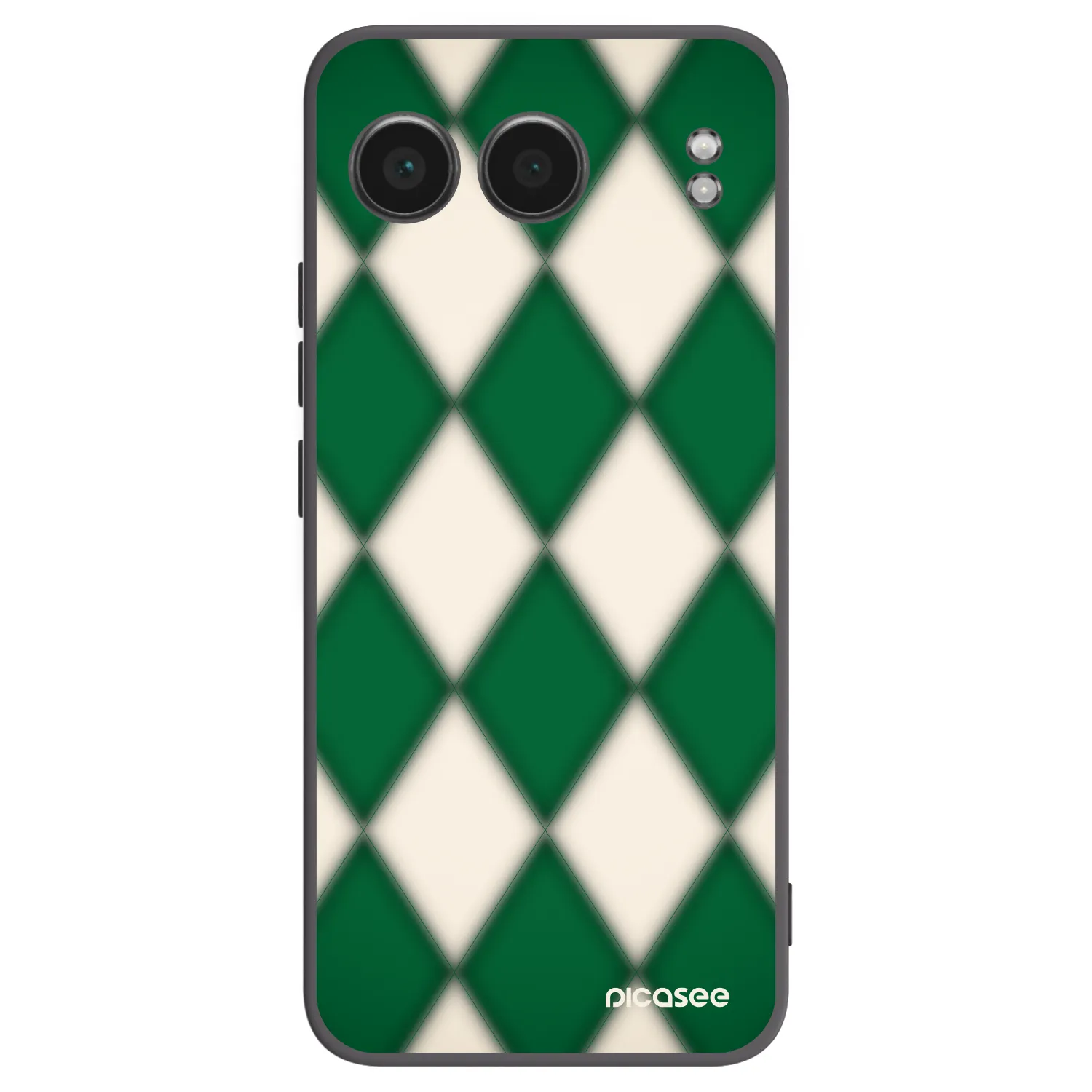 Picasee silikonowe czarne etui na OnePlus Nord 4 - Emerald Diamond