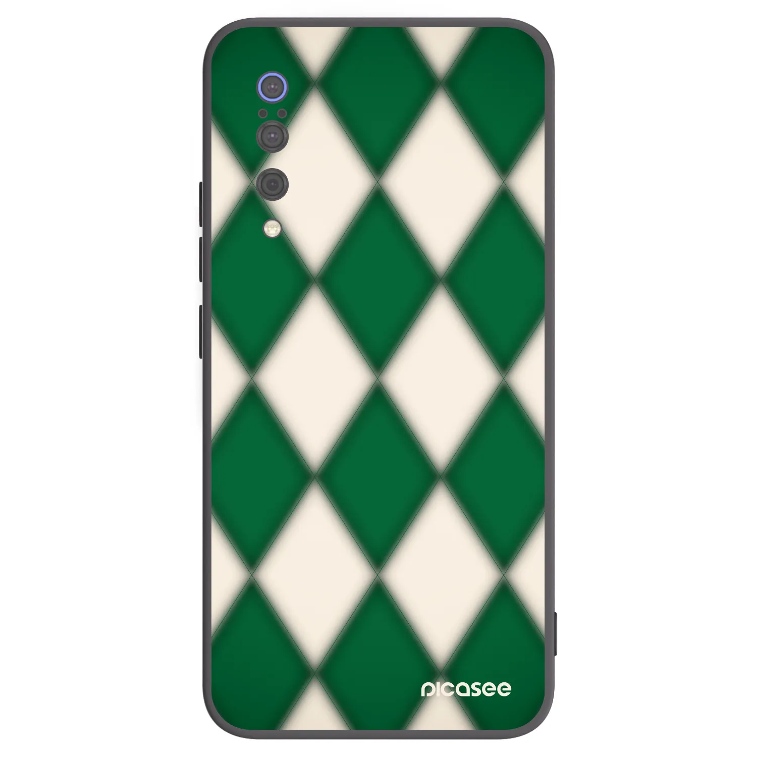 Picasee silikonowe czarne etui na Xiaomi Mi 9 - Emerald Diamond