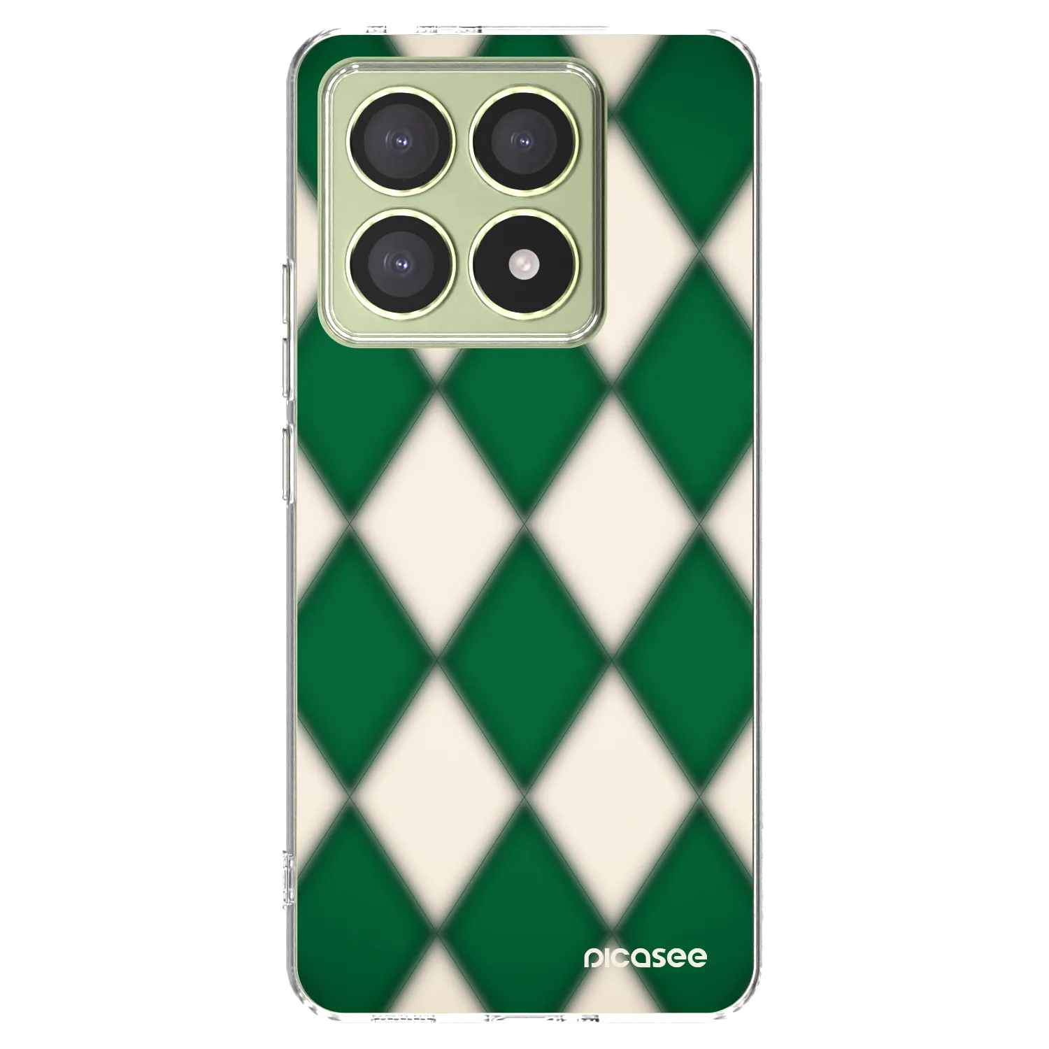 Picasee silikonowe przeźroczyste etui na Xiaomi 14T - Emerald Diamond