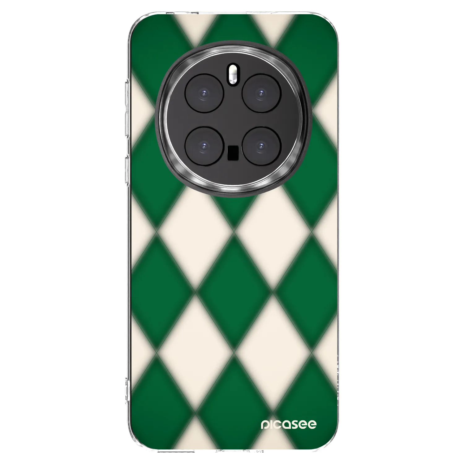 Picasee silikonowe przeźroczyste etui na Honor Magic7 Pro 5G - Emerald Diamond
