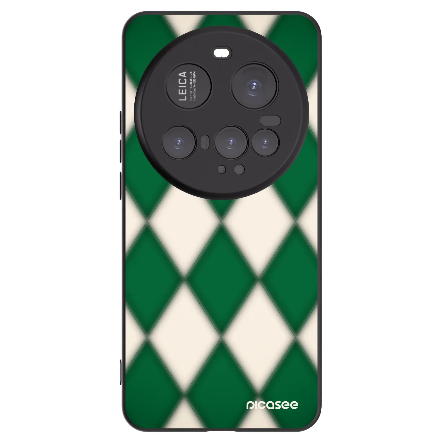 Picasee silikonowe czarne etui na Xiaomi 15 Ultra - Emerald Diamond