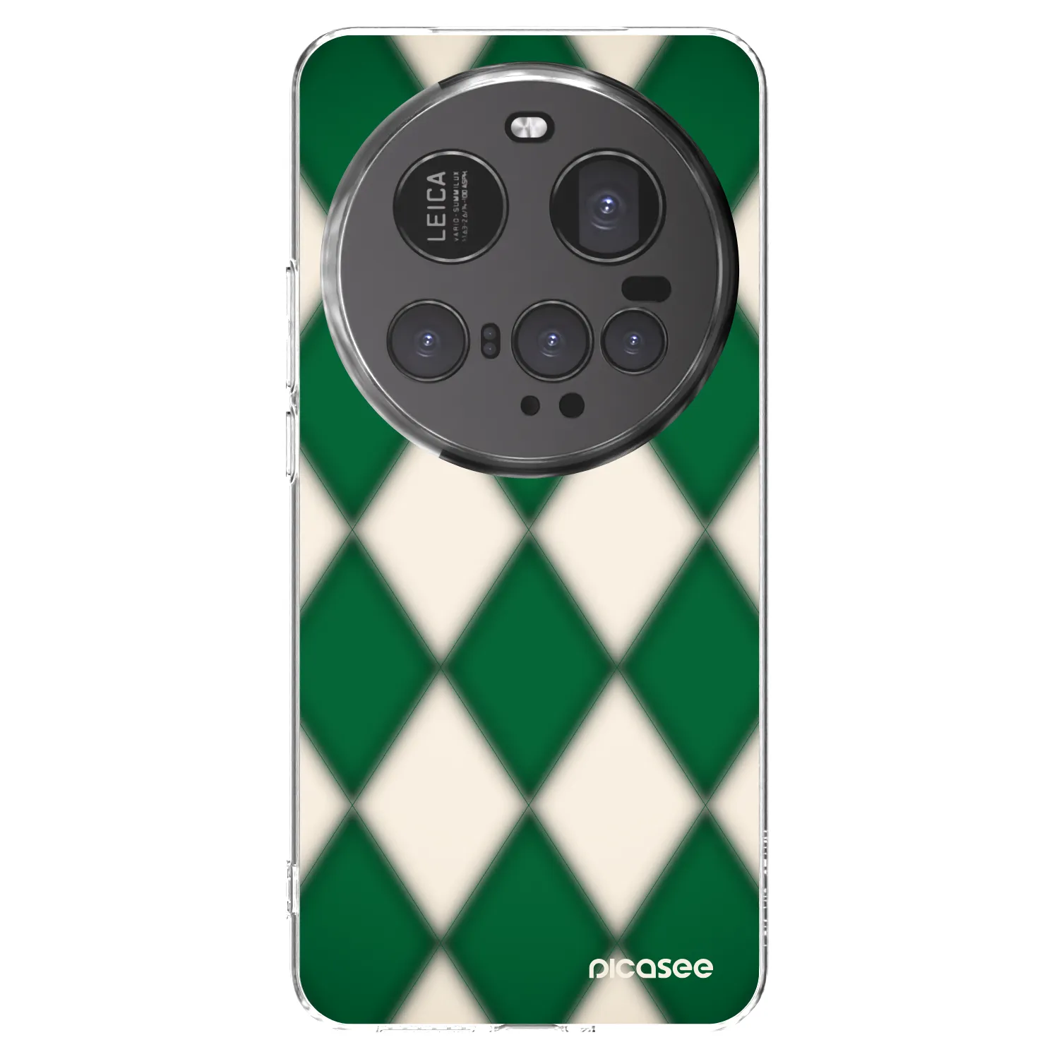 Picasee silikonowe przeźroczyste etui na Xiaomi 15 Ultra - Emerald Diamond