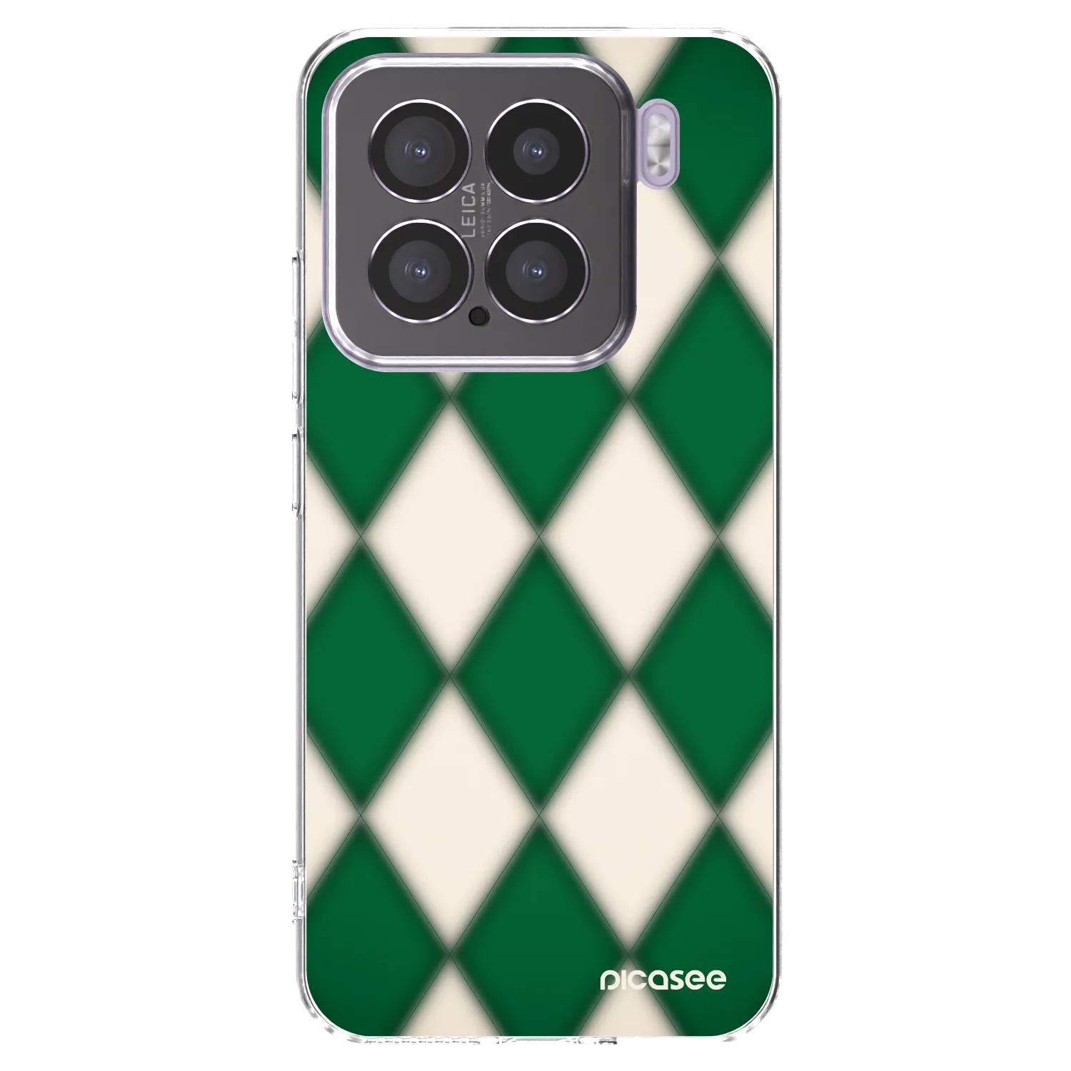 Picasee silikonowe przeźroczyste etui na Xiaomi 15 - Emerald Diamond
