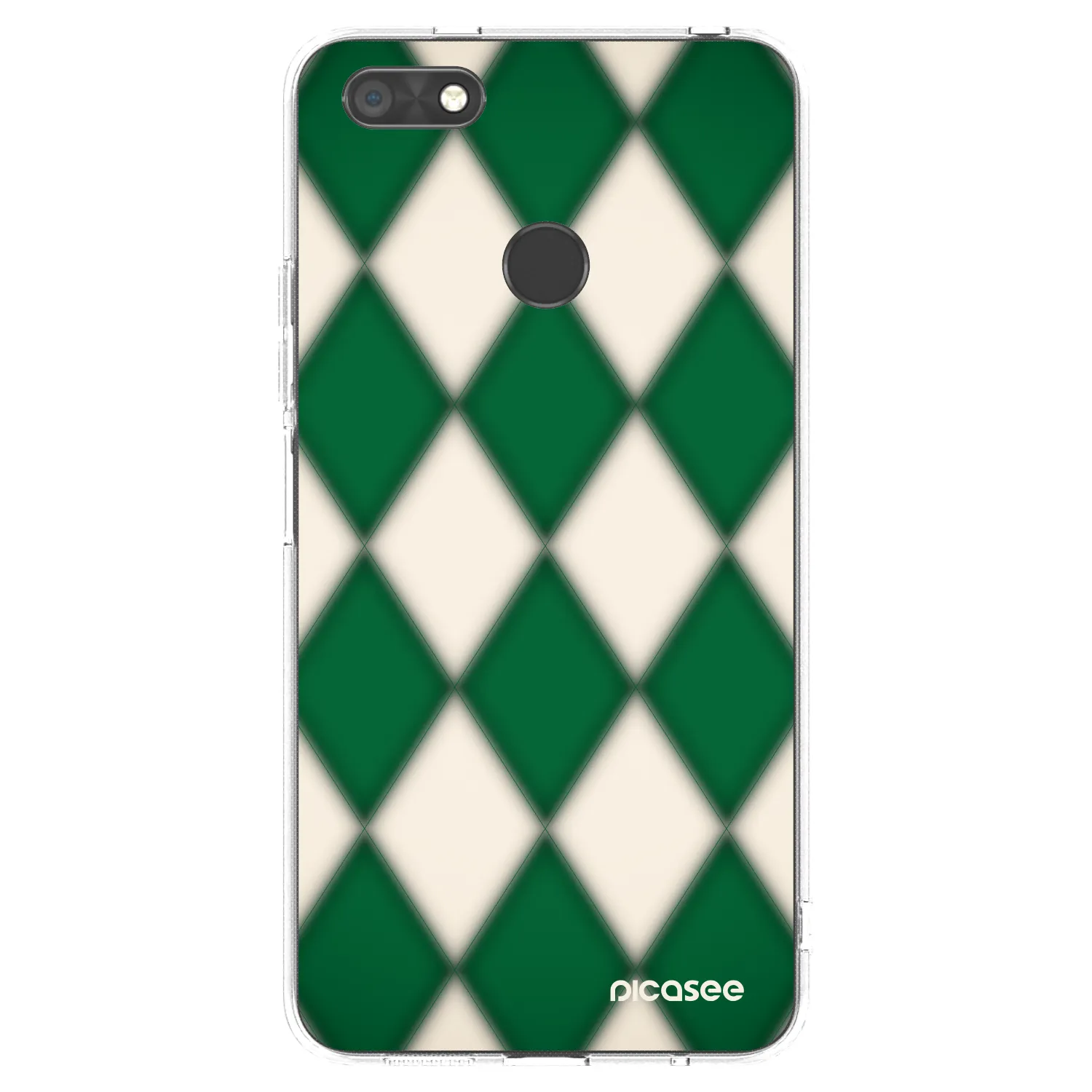 Picasee silikonowe przeźroczyste etui na Huawei P9 Lite Mini - Emerald Diamond